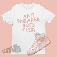 Dunk Arctic Orange Sneaker Match Tee - Camiseta Anti Sneaker Bots Club a juego con Retro Dunks - Anti Tee - forma - Ver 1