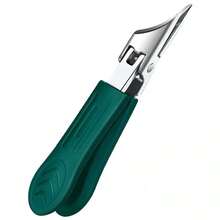 High Precision Trimmer Suitable For Thick And Ingrown Nails, Made Of Quality Stainless Steel With Safety Soft Handle And 25 Degree Angled Ultra-Sharp Blade. This Thick Nail Clipper Designed For Elderly Has Splash-Proof Function - / - View 15