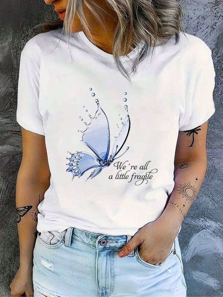 Women T-Shirts - White - View 1