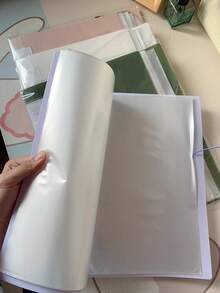 A4 Document Folder Exam Paper Storage Bag Certificate Collection Album Transparent Multi-Layer Insert Pages Large Capacity Portfolio Student Specialized Organizer For Papers And Sheet Music - Single Piece - View 8
