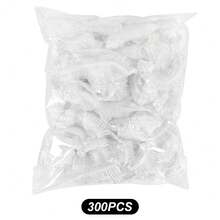100pcs/300pcs Disposable Cling Film Set And Disposable Shower Cap Set, Suitable For Covering Food Containers, Made Of PE Material, Easy To Store, Odor-Proof, Essential For Kitchen, Father's Day Gift - Multicolor - View 7