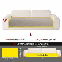 1 Tấm bọc ghế sofa kiểu dáng đơn giản, chống trầy xước do thú cưng, đệm chống trượt đa năng bốn mùa, vỏ bọc ghế sofa dệt kim jacquard chenille, tấm bảo vệ ghế sofa tiện dụng. - Nhiều kiểu dáng - Xem 32