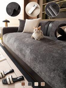 1 chiếc đệm sofa mềm mại, thân thiện với da, có thể giặt máy, chống trượt, dùng được cả bốn mùa, chống trầy xước do thú cưng. - Nhiều kiểu dáng - Xem 11