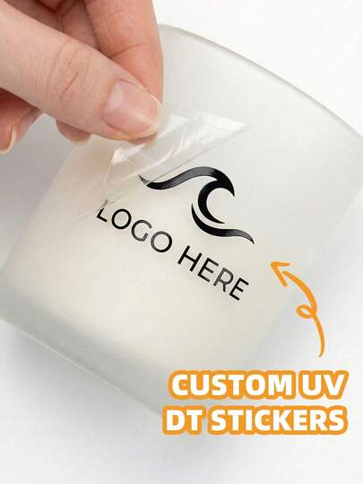 Nhãn dán chuyển nhiệt UV tùy chỉnh: Có nhiều kích cỡ, với thiết kế thẩm mỹ cổ điển cùng hiệu ứng dập nổi 3D. Những nhãn dán này chống thấm nước và chống trầy xước, thích hợp để dán trên nhiều bề mặt khác nhau bao gồm chai lọ, kim loại, thủy tinh, nhựa, bảng ghi nhớ và nhiều hơn nữa.