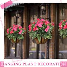 1 pièce - 5 branches/1 bouquet - Gypsophile artificielle, fleurs en soie, plantes artificielles pour la maison, le jardin extérieur, le porche, la décoration intérieure/extérieure, la couronne, la décoration de mariage - Rose - Voir 7