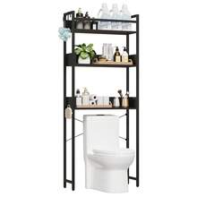 Over-The-Toilet Storage - Black - View 1