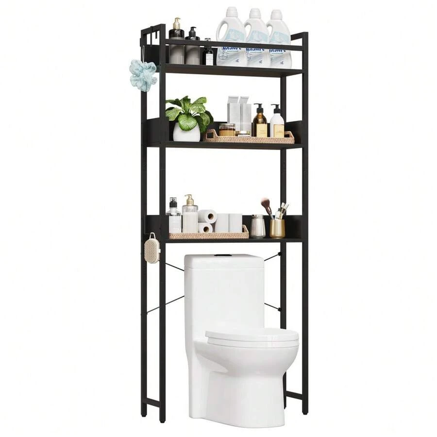 Over-The-Toilet Storage - Black - View 1