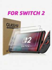 9H Tempered Glass Screen Protector, Scratch-Resistant High-Definition Clear Protective Film, Accessories For 2 - View 2