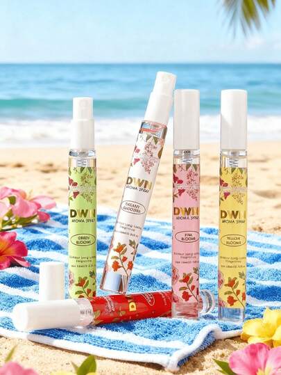 1pc/5pcs Aromatherapy Spray Set, With 5 Different Fragrances | Durable, Natural, Fresh And Charming Portable Air Refreshing Spray, Suitable For Parties | Parties | Girlfriend Birthday Gifts