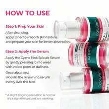 Dr.Melllaxin Cemenrete Cyano Pink Spicule Serum With Calcium, Korean Skin Care Pore Tightening Refines Spicule Microneedling Serum - 1 CÁI - Xem 8
