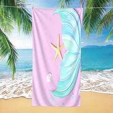 1 khăn tắm hình sao biển - Chất liệu microfiber mềm mại, nhanh khô, thiết kế màu xanh ngọc và hồng rực rỡ, thích hợp cho du lịch, bơi lội, yoga, cắm trại - Có thể giặt máy. - Nhiều màu - Xem 7