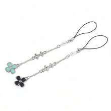 1pc Inspired Keychain Featuring Kazehaya & Kuronuma With Four-Leaf Clover Shaped Pendant, Suitable For Phone Or Bag Decoration Gift Car Accessories Bag Charm School Cute Goth Y2k - trắng - Xem 1