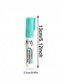 1 pieza/2 piezas Borrador de alta capacidad de 12 ml con punta blanca, adecuado para limpiar tarjetas de crédito, tarjetas bancarias, facturas telefónicas, recibos de mensajería y otra información, entrega express - Multicolor - Ver 8