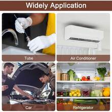 Multipurpose Flexible Pipe Cleaning Brush, Stainless Steel AC Drain Line Cleaner, Ideal For Refrigerator, Car, Straws & Hose Cleaning - 118.1 英寸 - 查看 6