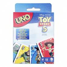 Mattel 美泰UNO F1卡牌游戏，适合儿童、家庭、旅行和户外露营，卡牌印有F1赛车世界图案。 - 彩色 - 查看 24