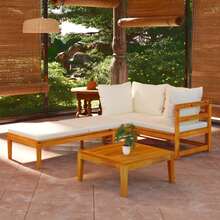 vidaXL Ensemble bureau et chaise - A - Voir 1