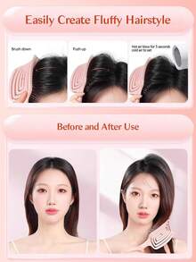 2 Packs Detangling Hair Brush For Wet & Dry Hair, Curved Vent Hair Detangler Brush For Women, Men - Does Not Pull, Removes Tangles, Curly Straight & Thick Hair Care Accessories - Square - View 5