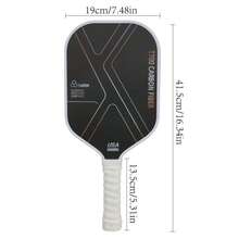 T700 Carbon Fiber Pickleball Paddle With Colorful Trim, Distinctive Design, Balanced For Both Offense And Defense, Suitable For All-Around Play - Multicolor - View 3