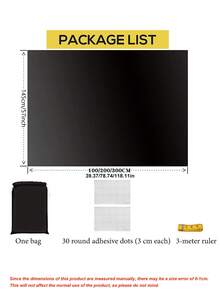 Portable Blackout Curtain, 100% Blackout, No Drilling Required Easy Stick-On, With Self-Adhesive Buckle, Suitable For Windows, Easy Adjustment, Great For Home, Office Or Travel Use - Multicolor - View 10