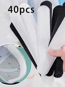 Hat Sweat Sticker, Hat Cap Absorbent Sweat Pad, Sweat Liner Shirt Collar Pads, Hat Reducing Sweat Tape, Hat Liner Cap Protection, Collar Protector, Sweat-Absorbing Hat Stickers - Anti-Sweat, Anti-Dirty, Breathable, Disposable Pads For Comfortable Hat Wearing - Non-Woven Material For Easy Use - A - View 15
