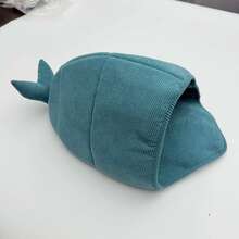 Nueva cama para gato con forma de cola de pez, cómoda y cálida, suministros para mascotas - Verde - Ver 6