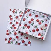 10/20/30张可爱樱桃图案薄纸 - 礼品包装纸，适用于礼品袋、派对、生日、婚礼装饰、礼品包装、新娘送礼会、DIY手工制作 - 查看 5