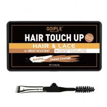 Goiple 8g Hairline Shadow Powder, Waterproof And Sweat-Resistant, Instant Coverage For White Hair Roots, Hair Root Color Filler Powder, Long-Lasting Natural Volumizing Filling, Suitable For Baldness And Hair Loss, 2-Piece Set Includes Foldable Dual-Head Brush - Multicolor - View 17