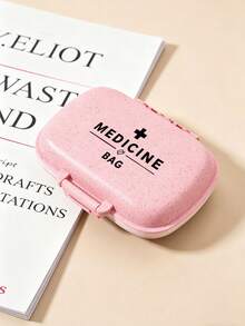 Hộp đựng thuốc in chữ "Medicine Bag", hộp đựng thuốc du lịch có ngăn, hộp đựng thuốc kín di động, hộp đựng thuốc chống ẩm, hộp đựng thuốc hàng ngày, vật dụng thiết yếu cho việc uống thuốc hàng ngày, hộp đựng thuốc có thiết kế 8 ngăn. - Nhiều màu - Xem 5