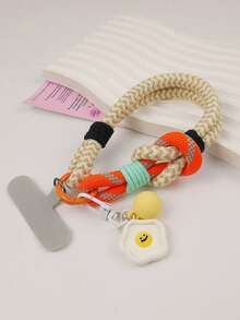 长肩带斜挎手机袋，时尚户外旅行手机套，带蜜蜂挂绳 - 彩色 - 查看 18