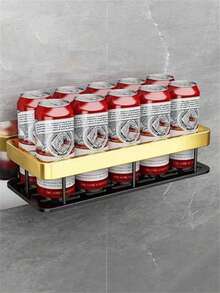 Estantería de almacenamiento para baño, estantería de esquina para baño, ducha y pared de aluminio, sin taladro y resistente a la oxidación, para almacenar cosméticos y artículos de tocador en baños, lavabos y cocinas - Multicolor - Ver 6