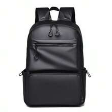 Large Capacity Waterproof Backpack, Suitable For Office, Study, And School, Gray Backpack - Rectangle - View 2