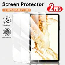 Yezodawee Tempered Glass Screen Protector For Galaxy Tab S9 FE+ / S10 FE+ 12.4 Inch, Scratch-Resistant, High-Definition, Sensitive Touch Friendly; Tempered Glass Screen Protector For Galaxy Tab S7+ S8+ S9+ 12.4 Inch, High-Definition, Scratch-Resistant, Anti-Fingerprint Protective Film - Clear - View 9