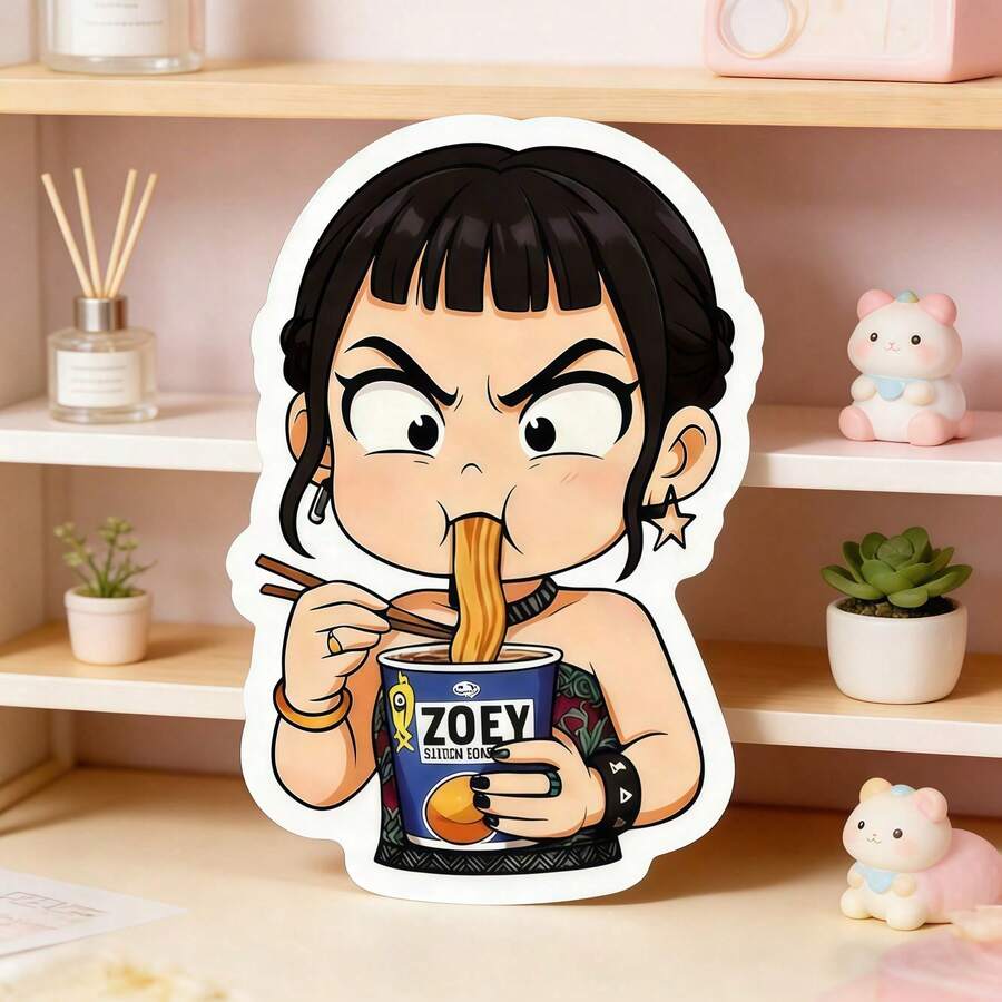 50张/500张 K-Pop 女团贴纸套装 - 色彩鲜艳的防水涂鸦贴纸,适合作为复活节、情人节和新年礼物,也可用于房间装饰、个性化学习用品和水瓶装饰。 - 彩色 - 查看 1