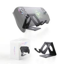 Handgehaltene Gaming Konsole Ständer, Metall Schreibtischständer kompatibel mit ROG Ally X/ROG Ally, Switch 2/Switch OLED, Steam Deck, PS Portal und MSI Claw, geeignet für Geräte bis zu 33mm Dicke, rutschfeste Silikonpads, offenes Kühldesign - Übersicht 10