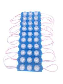 3030 LED Modules, 3 LEDs, 3W Waterproof Backlighting For Advertising, Backlight Strip, 10x - A - View 3