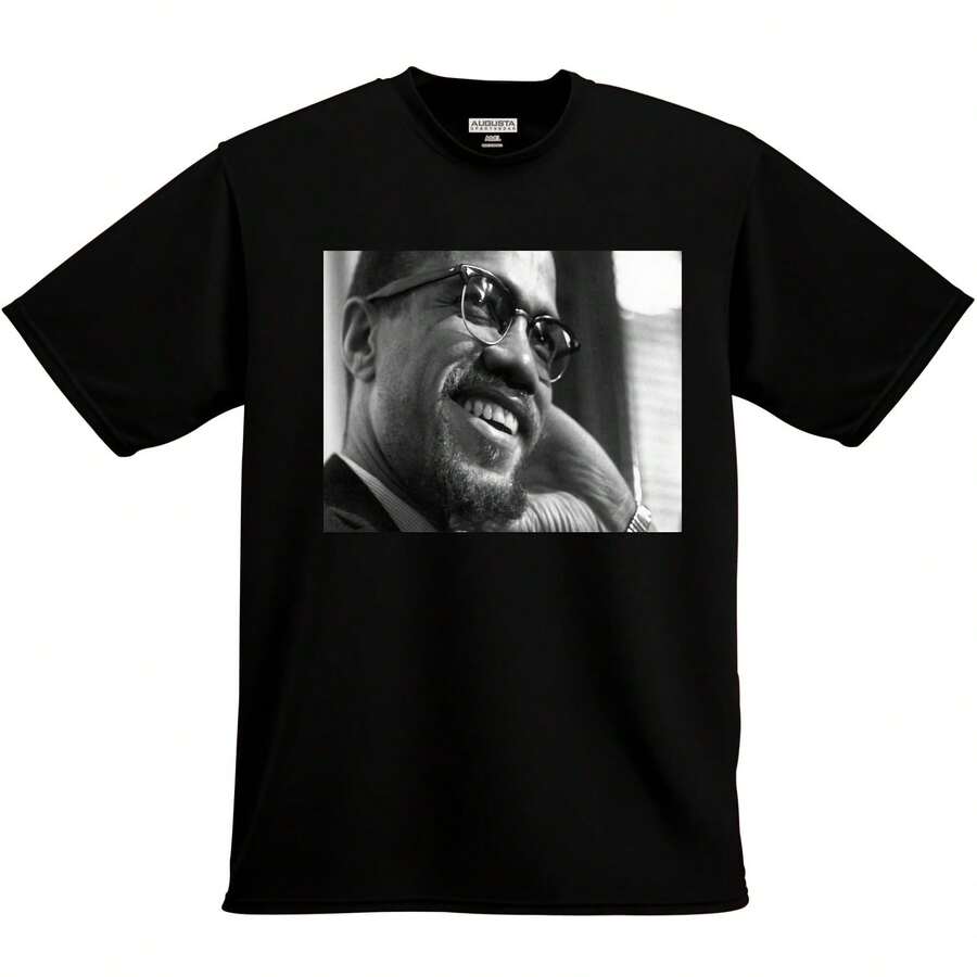 Camiseta Malcolm X #2 - forma - Ver 1
