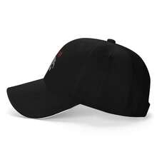 Cincinnati Bearcats Logo 1990 Structured Baseball Cap Low Profile Structured Baseball Hat Washed Distressed Twill Adjustable Dad Hat - Black - View 3
