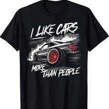Car Enthusiasts Car Lover Premium T-Shirt - Black - View 1