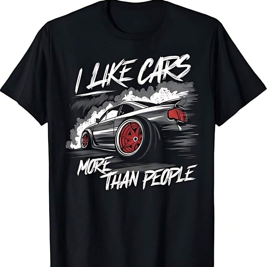 Car Enthusiasts Car Lover Premium T-Shirt - Black - View 1