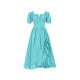 Palace Short-sleeved Dress Light Blue