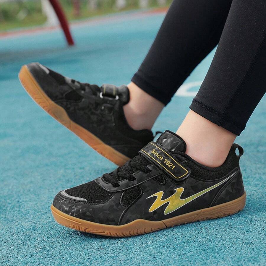 Giày tennis cổ thấp unisex nhẹ, thoáng khí, thời trang cổ điển, chống trượt, bền bỉ, thiết thực cho học sinh, thanh thiếu niên tập luyện ngoài trời. - Màu xanh lam - Xem 1