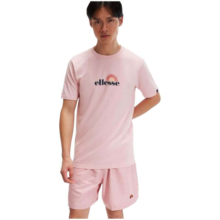 Ellesse Camiseta de Manga Corta SHC07405 NAVY para Hombre en color Rosa - Rosa - Ver 1