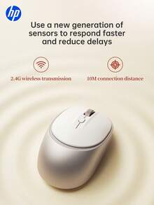 HP M241 无线鼠标 2.4GHz USB 静音鼠标 可爱便携人体工学鼠标 即插即用迷你电脑鼠标 适用于笔记本电脑、台式电脑、办公室、家庭、节日礼物 - 查看 8