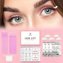 Lash Lift Kit, Professional Eyelash Perm Curling Set With Upgraded Glue, Semi-Permanent Lash Extension Perming Kit For Salon, Home Use & Perfect Gift For Lash Lovers - 查看 5