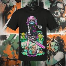 Women T-Shirts - Black - View 1