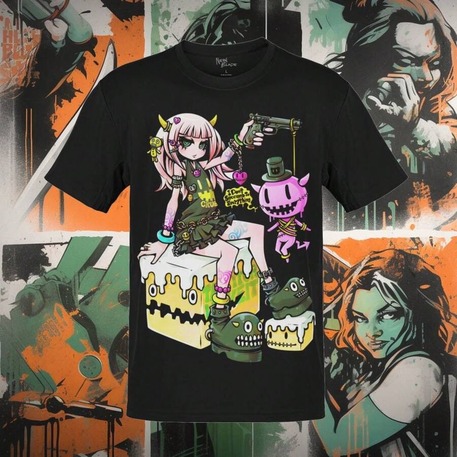 Women T-Shirts - Black - View 1