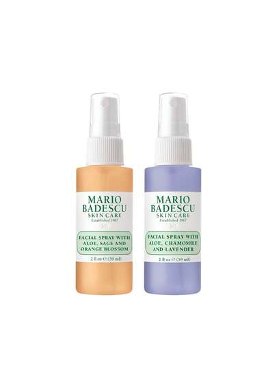 Mario Badescu [Bundle] Facial Spray Facial With Aloe Chamomile & Lavender 59 Ml + With Aloe, Sage & Orange Blossom 59 Ml