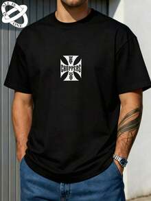 ALL IS ONE Fast Furious West Chopper Oconner Black T-Shirt - 黑色 - 查看 3
