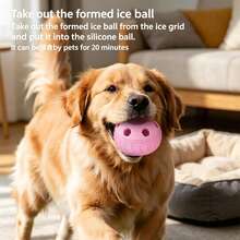 Durable Bite Resistant Pet Slow Feeder Treat Dispenser Ball, Interactive IQ Training Puzzle Toy For Dogs Cats - Green - View 3