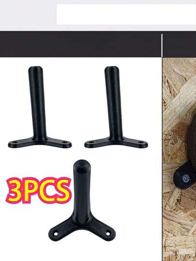 Bộ 3 giá đỡ máy mài góc gắn tường chịu lực cao, phù hợp với máy mài 125mm, giá đựng dụng cụ tiết kiệm không gian, lắp đặt không cần dụng cụ, thích hợp cho xưởng gara, giá treo dụng cụ bằng nhựa, được thiết kế cho xưởng và thợ máy.